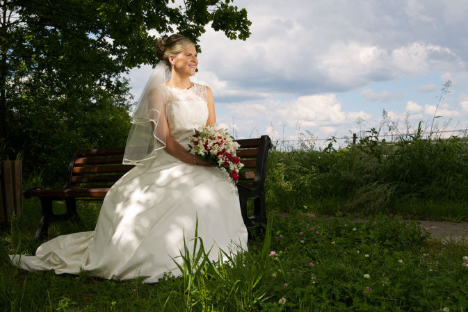 Hochzeit Braut Brautkleid